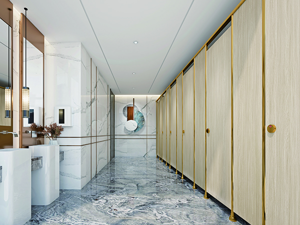 现代卫生间隔断